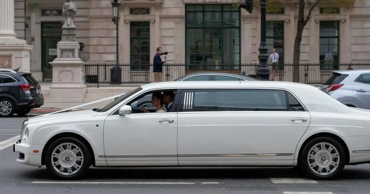 Limo for a Wedding