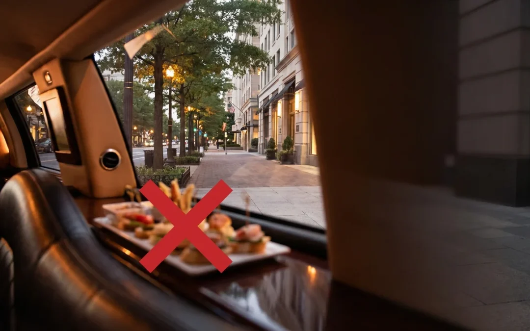Can You Bring Food in a Limousine in Washington DC? Policy Guide